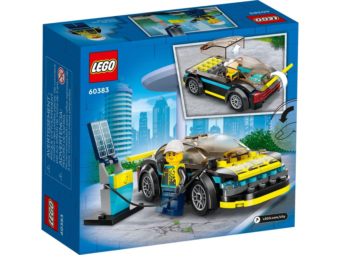 LEGO® LEGO® City 60383 Elektro-Sportwagen Konstruktionsspielsteine, günstig online kaufen