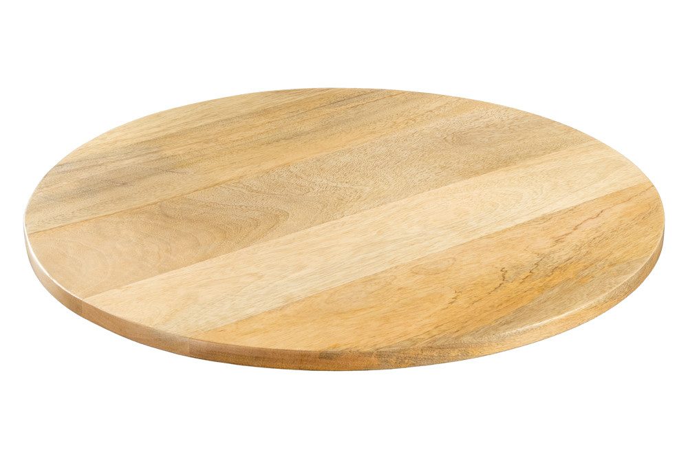 riess-ambiente Dekoteller MAKASSAR 50cm natur – Mangoholz, lackiert, handma günstig online kaufen