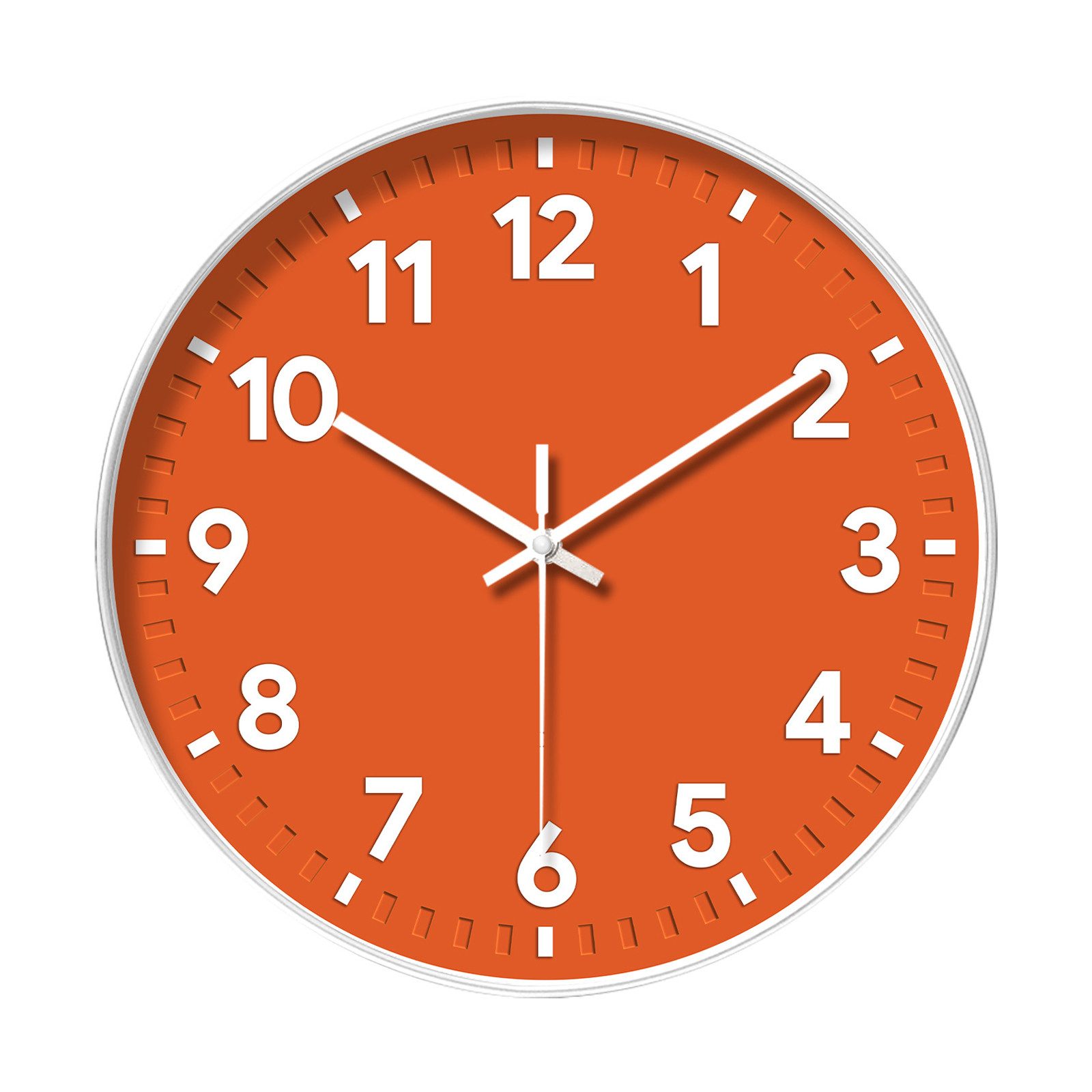 TWSOUL Wanduhr 30 cm leise Wanduhr, einfacher Stil, dekorative wanduhr (Prä günstig online kaufen