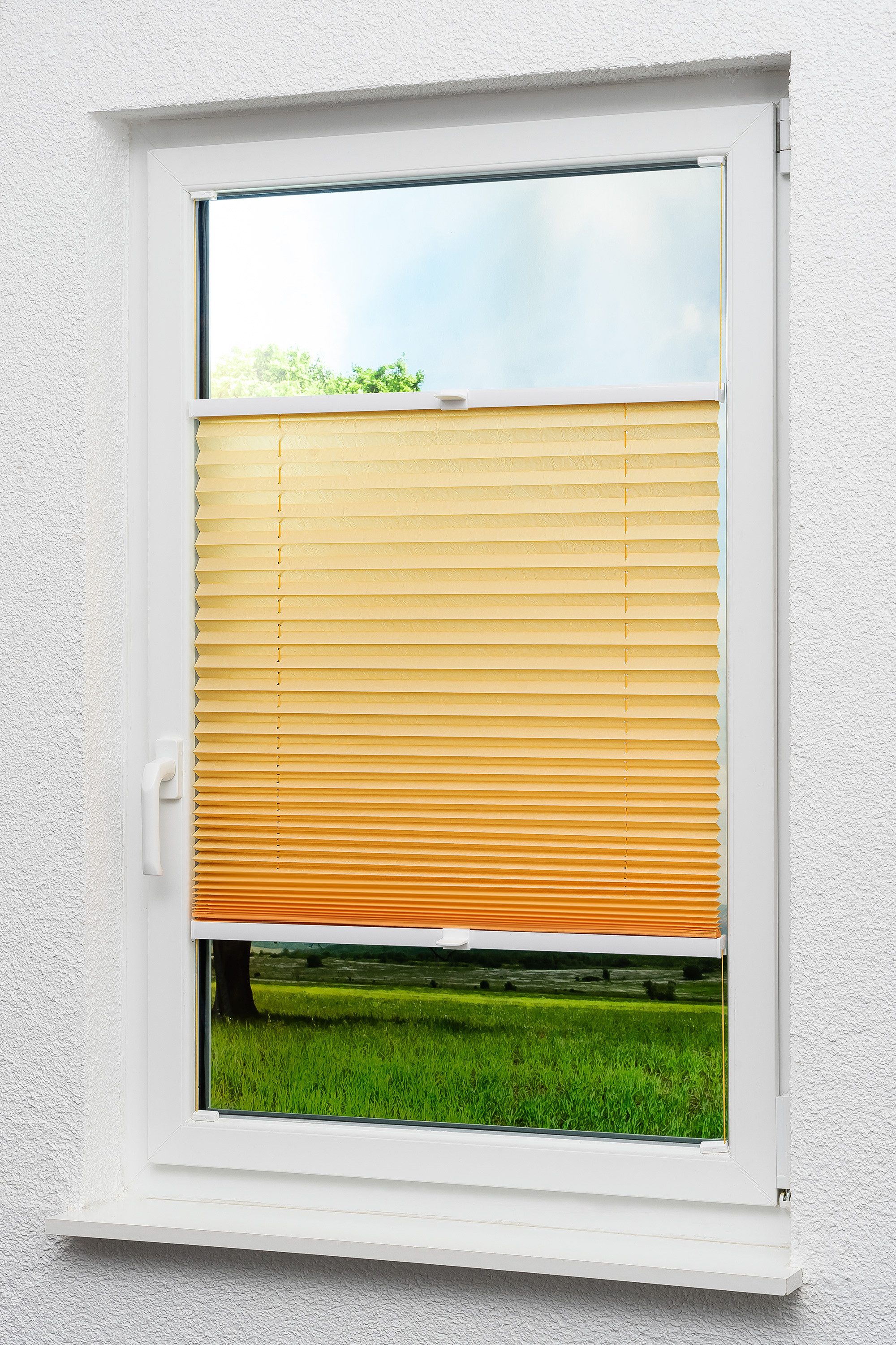 LYSEL® Plissee Crush Tageslicht, blickdicht, HxB 130x50cm günstig online kaufen