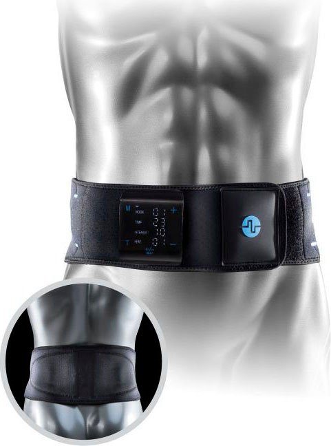 COMPEX Rückengürtel Rückenpackung mit TENS, L/XL Kompression und Wärme, Größe