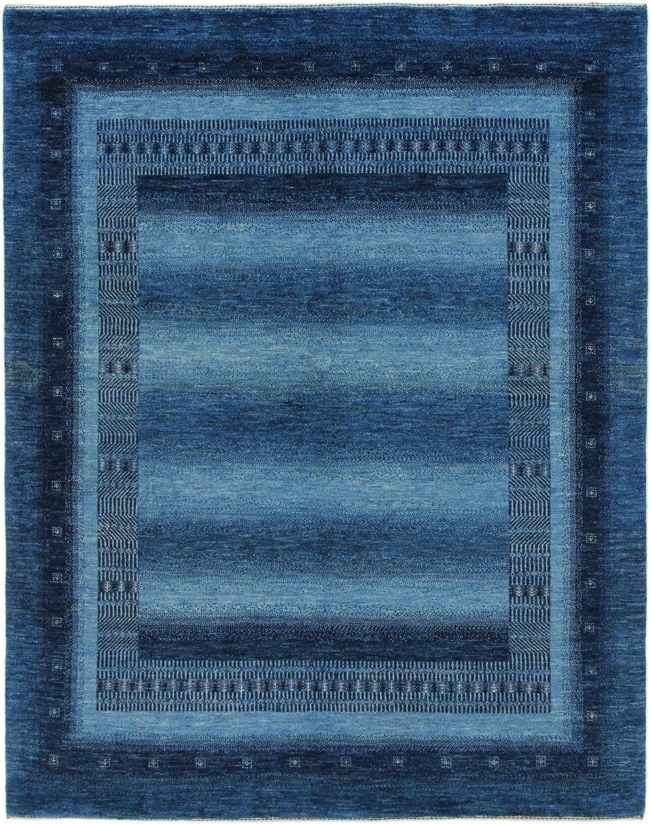 Orientteppich Perser Gabbeh Loribaft Nowbaft 156x195 Handgeknüpfter Moderner, Nain Trading, rechteckig, Höhe: 12 mm