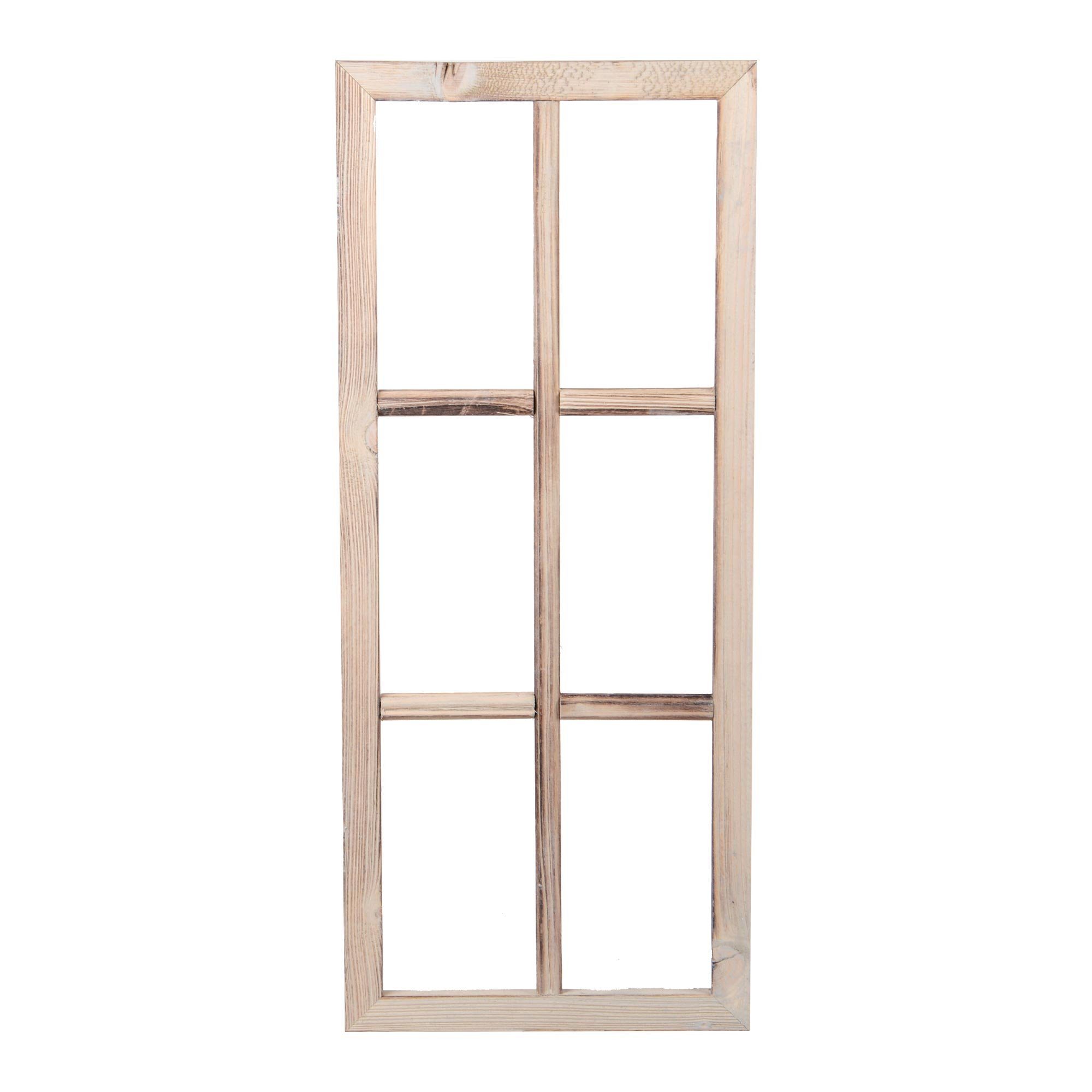 UNUS HOME Wanddekoobjekt Holzfenster Dekoration Altholz günstig online kaufen