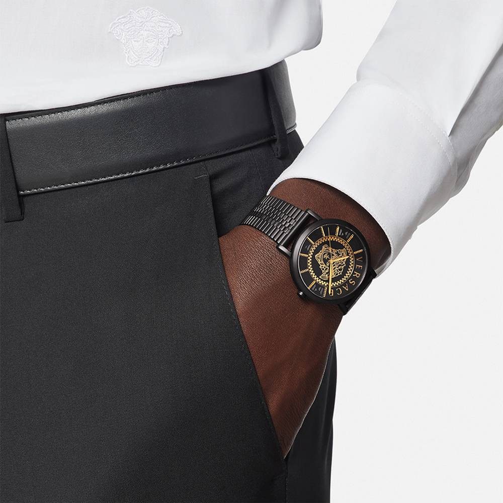 Versace Schweizer Uhr V-ESSENTIAL, Mit Echtheitskarte und CLG Sicherheitsnummer