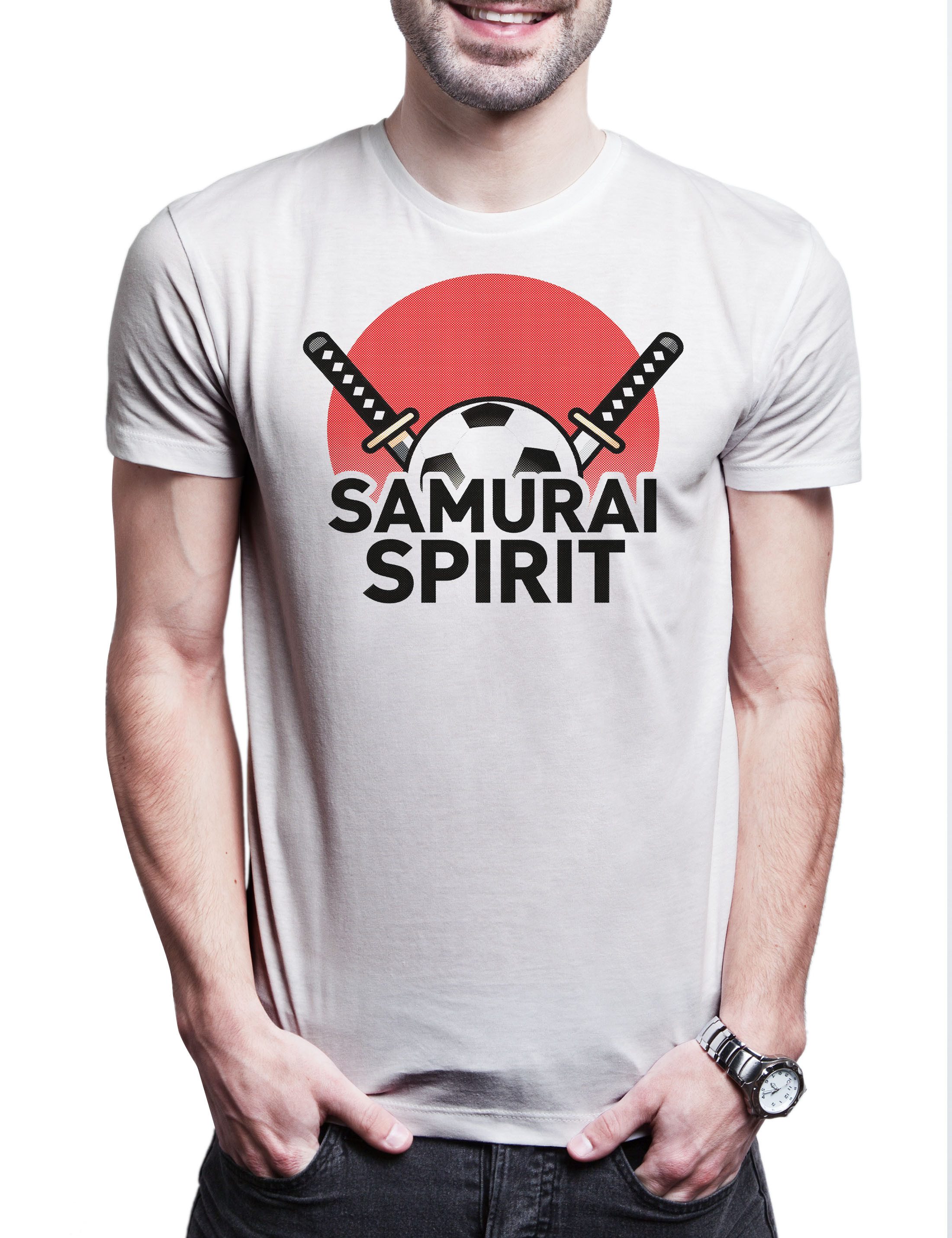 Urban Backwoods Print-Shirt Team Japan 2 Herren T-Shirt Nipponurai Sakura Fußball WM Soccer (1-tlg) Football Turnier 2026 Weltmeisterschaft