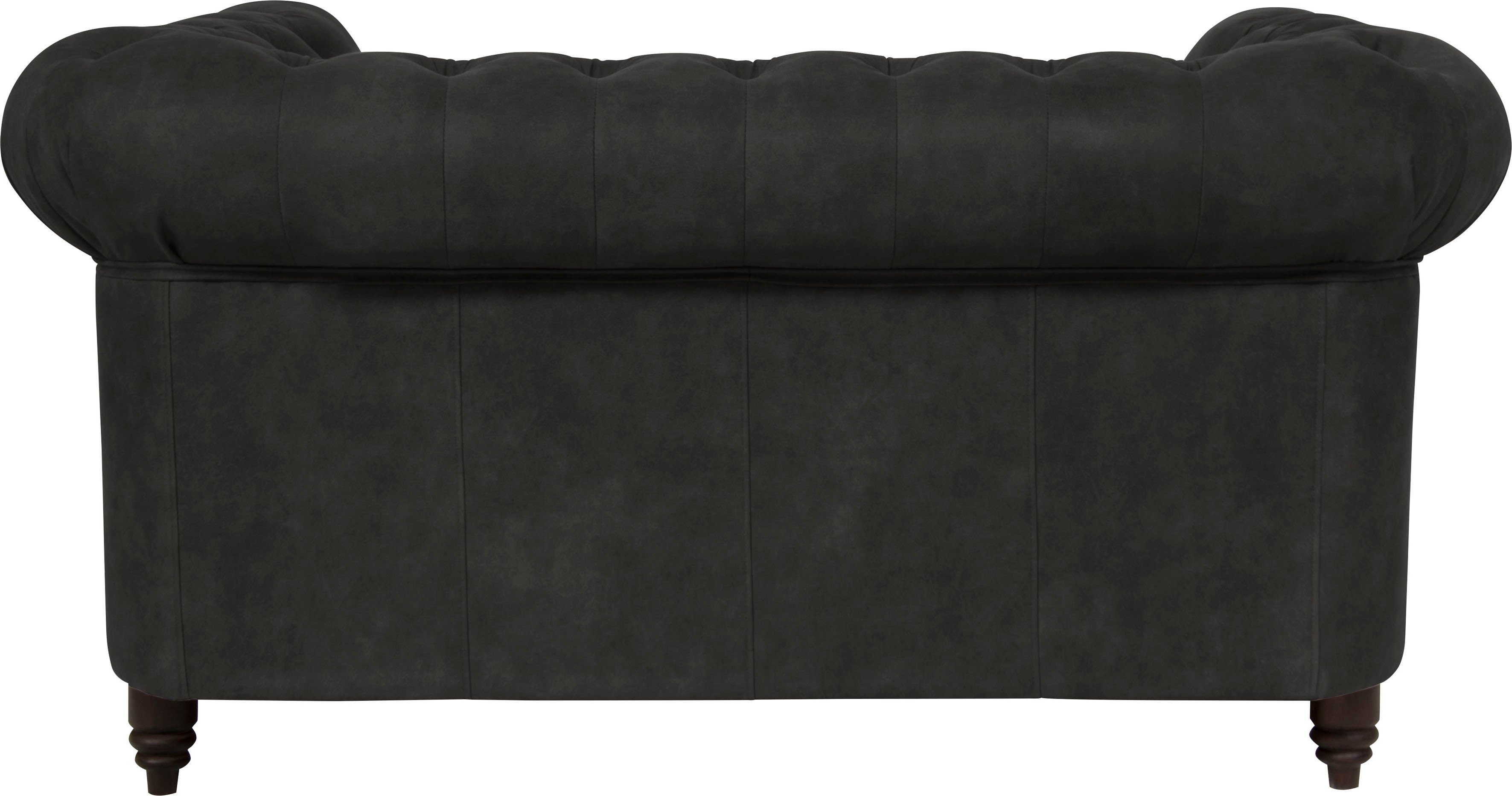 Home affaire Chesterfield-Sofa Aarburg, aufwändige Knopfheftung und Ziernägel im Chesterfield-Design