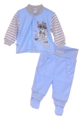 La Bortini Anzug 3-teilig Baby Anzug 3Tlg. Hose Hemdchen Mütze 44 50 56 62 68