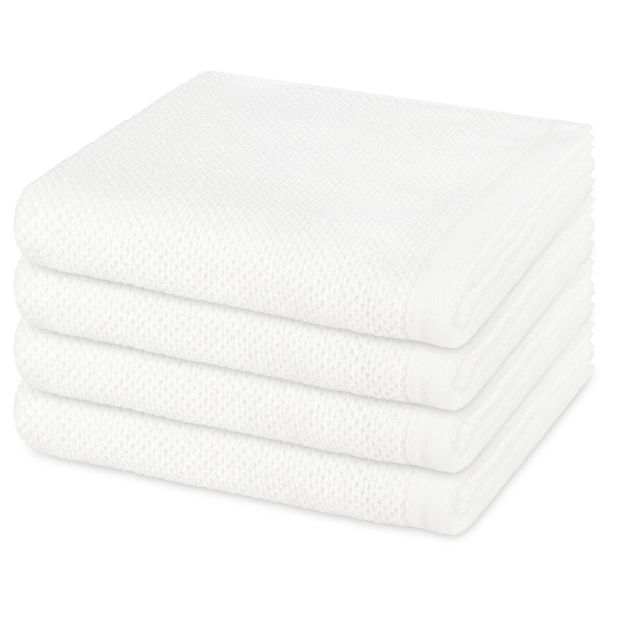 Möve Handtuch Set Bliss, Walkfrottee (Spar-Set, 4-St), 4 X Handtuch im Set - Baumwolle - Saugstark