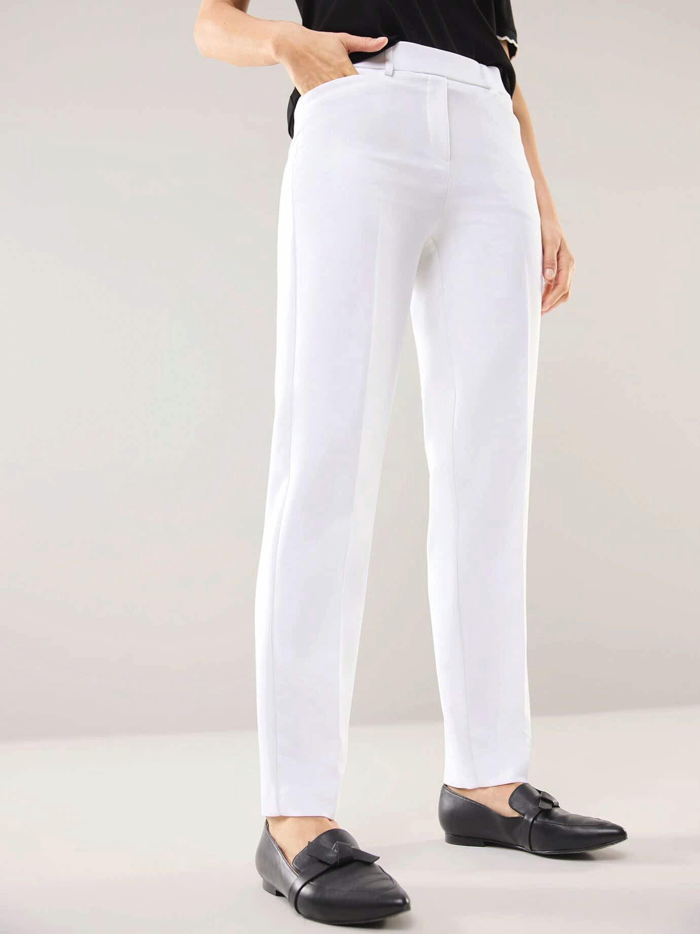 Walbusch Schlupfhose Damen Koffer-Schlupfhose bügelfrei Regular Fit, elegant, pflegeleicht, Kurzgröße