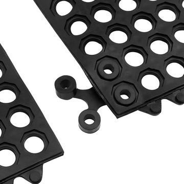 Fußmatte Verbindungsstück für Ringgummimatten 10050280 schwarz, Ulsonix, Höhe: 0.5 mm