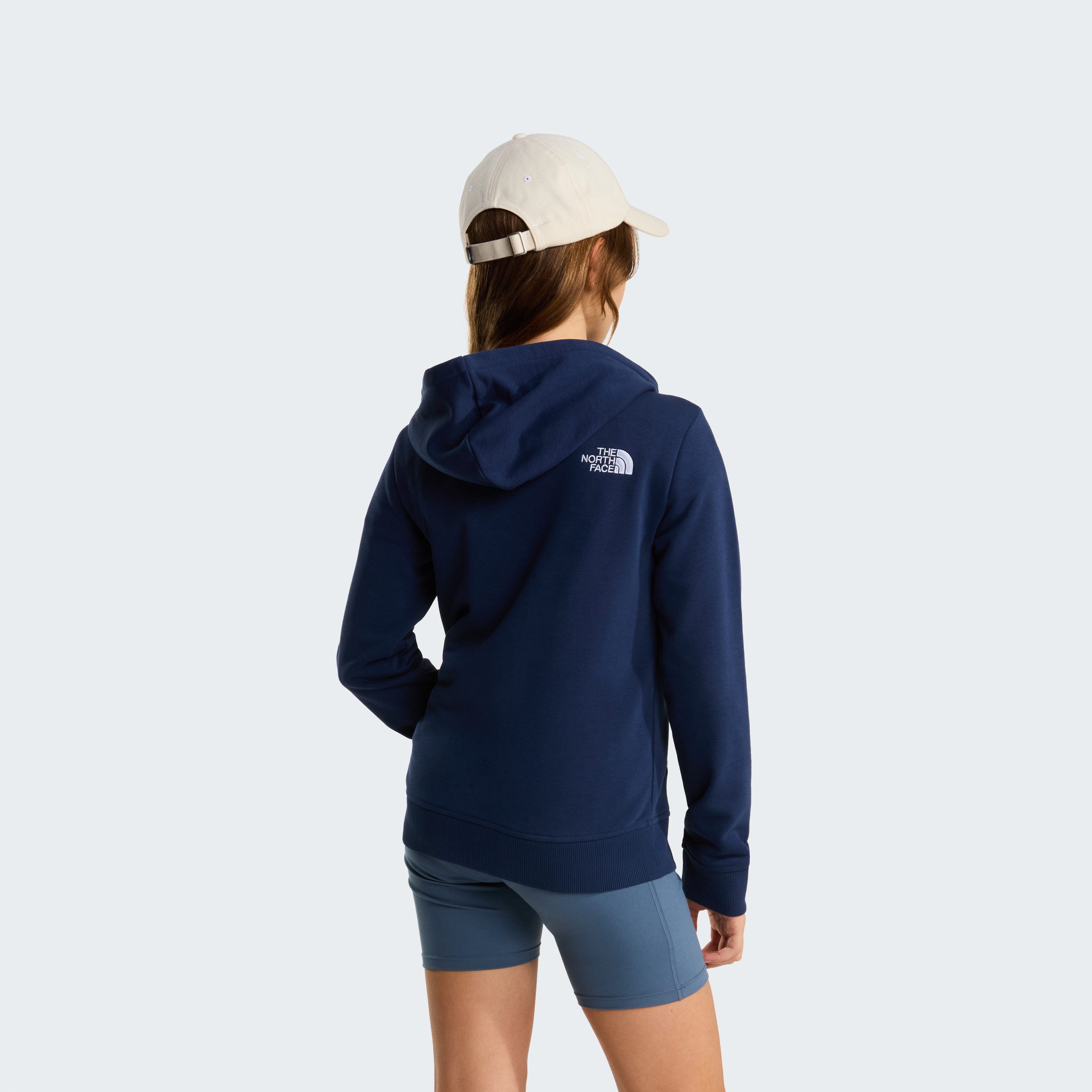 The North Face Kapuzensweatshirt TEEN DREW PEAK LIGHT REG HOODIE für Jugendliche, sportlicher Stil, aus Baumwolle und Polyester