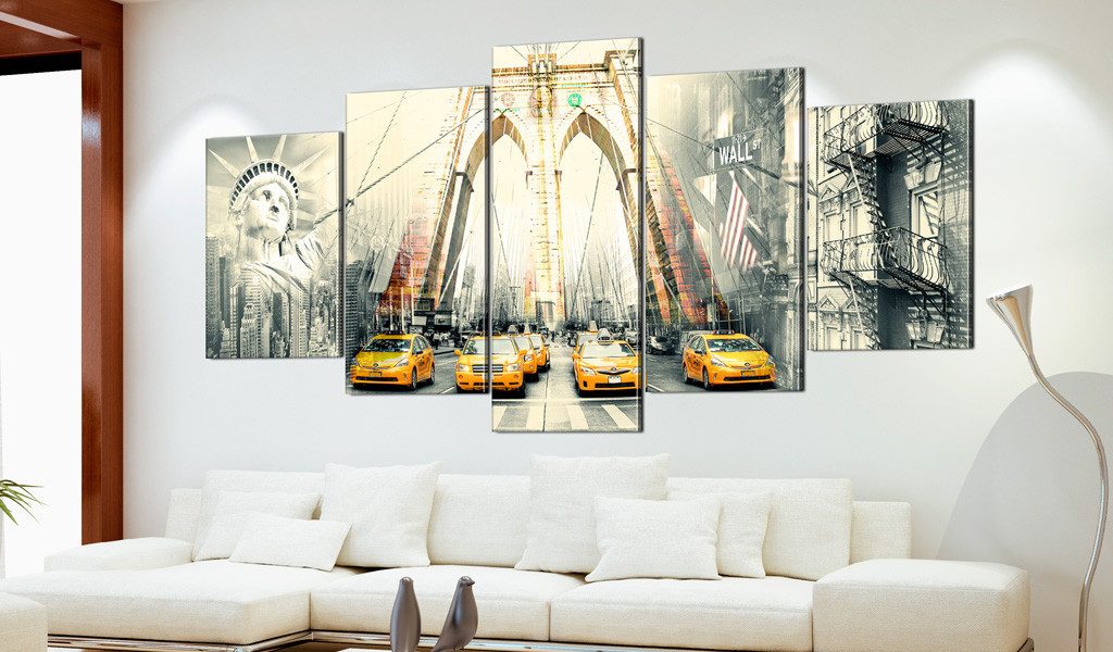 Artgeist Wandbild Amerikanische Metropolie