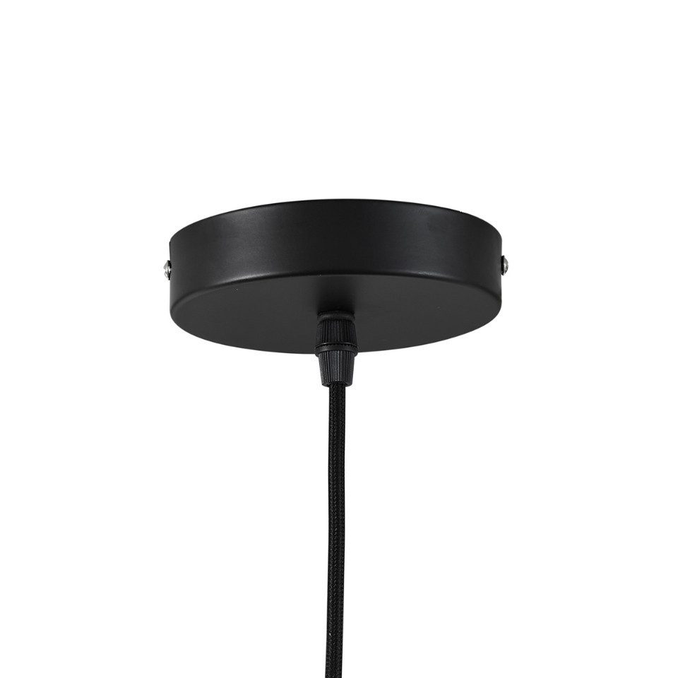 Qazqa Pendelleuchte Lina, ohne Leuchtmittel, E27, Braun, Skandinavisch, Metall, 1-flammig