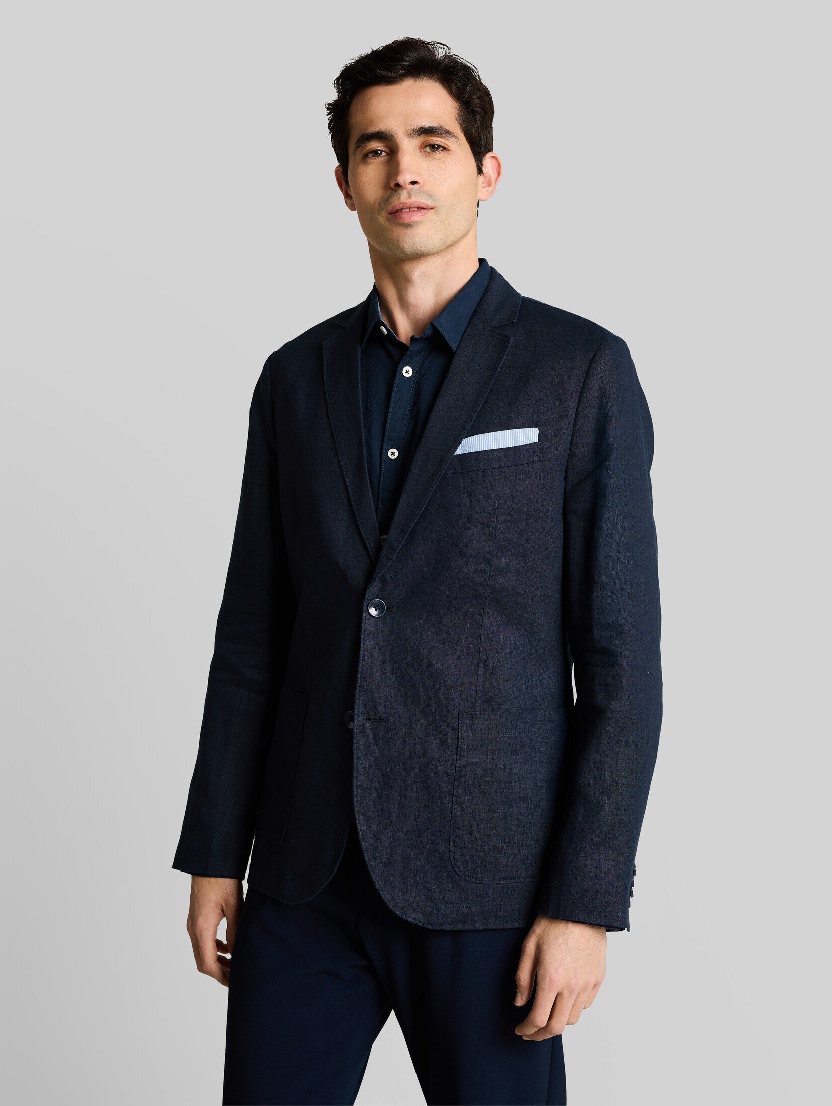 TOM TAILOR Sakko Blazer Sakko aus Leinen