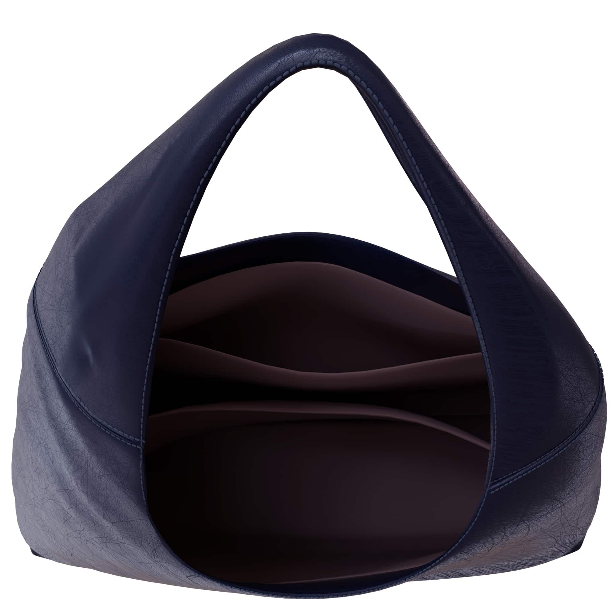KMISSO Umhängetasche Damen Shopper Tasche Hobo Bag Beutel Stil groß aus veganem Leder 30659 (1-tlg), im eleganten Look