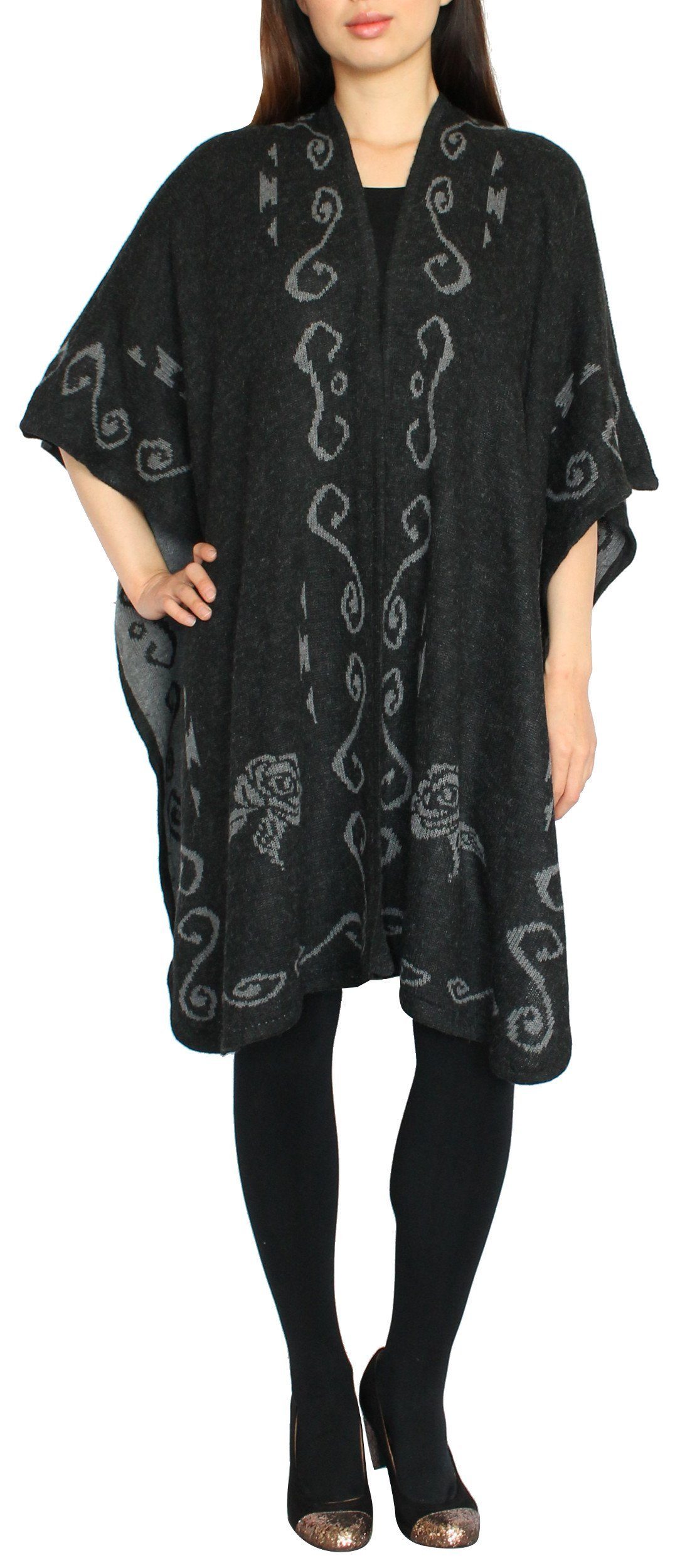 dy_mode Poncho Damen Poncho Cape Mantel günstig online kaufen