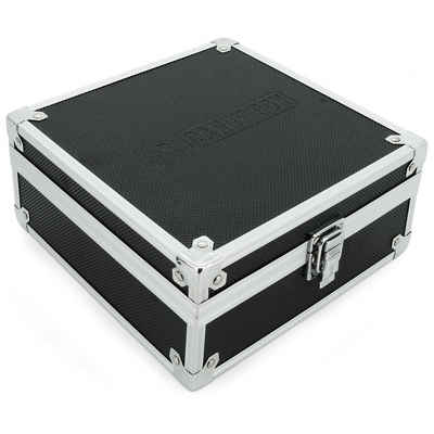 ECI Tools Werkzeugkoffer Aluminium Koffer Schwarz Box mit Schaumstoffeinlag