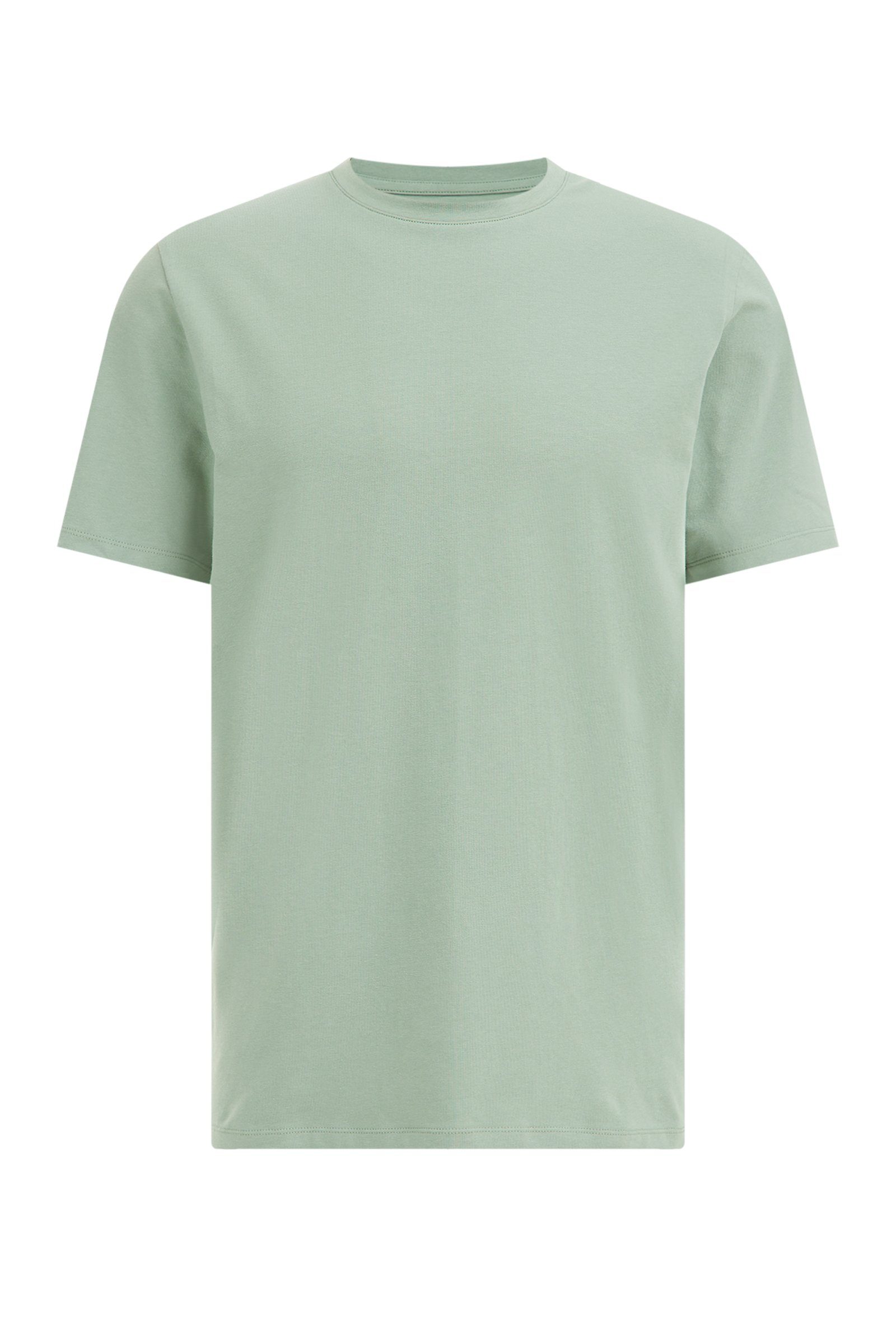 WE Fashion T-Shirt (1-tlg) Olivgrün