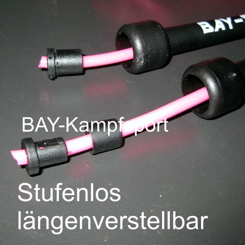 BAY-Sports pink rosa Springseil Springseil Nylon