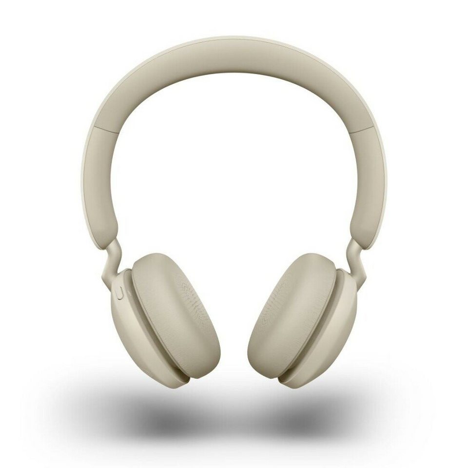 Jabra Bluetooth®-Kopfhörer Elite 45h gold/beige On-Ear Kopfhörer Sprachassistent USB-C