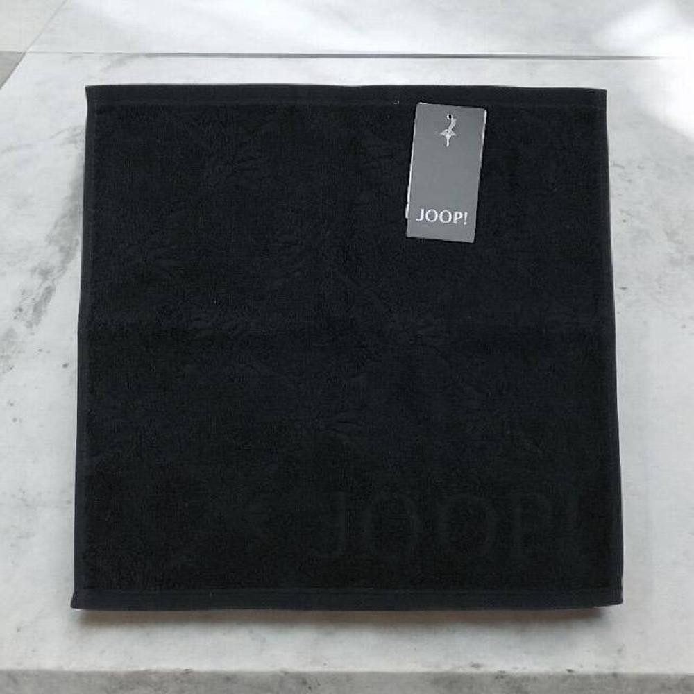 JOOP! Handtücher Uni Cornflower 1670 Schwarz, 100% Baumwolle günstig online kaufen