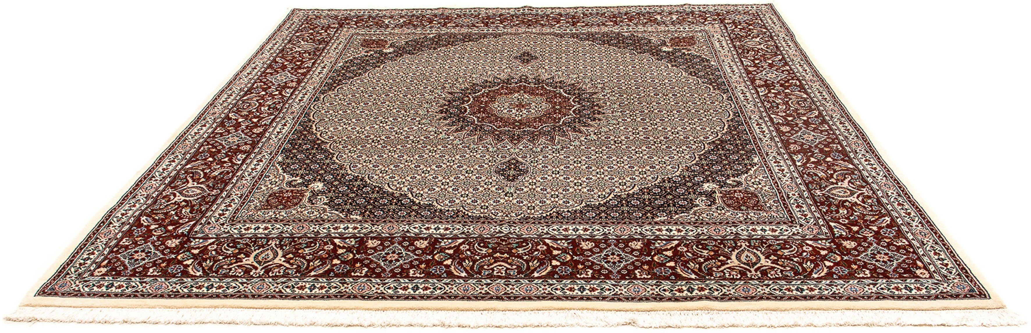 Orientteppich Perser - Classic quadratisch - 262 x 250 cm - hellbraun, morgenland, quadratisch, Höhe: 10 mm, Wohnzimmer, Handgeknüpft, Einzelstück mit Zertifikat