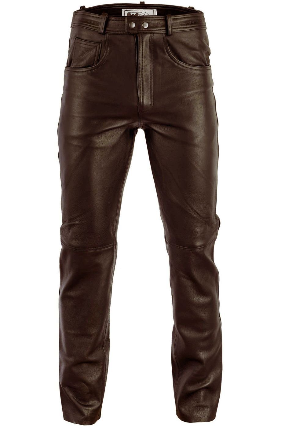 Lederjeans Braun Lederhose und Büffelleder Schwarz RadMasters Dunkelbraun Lederhose GW870