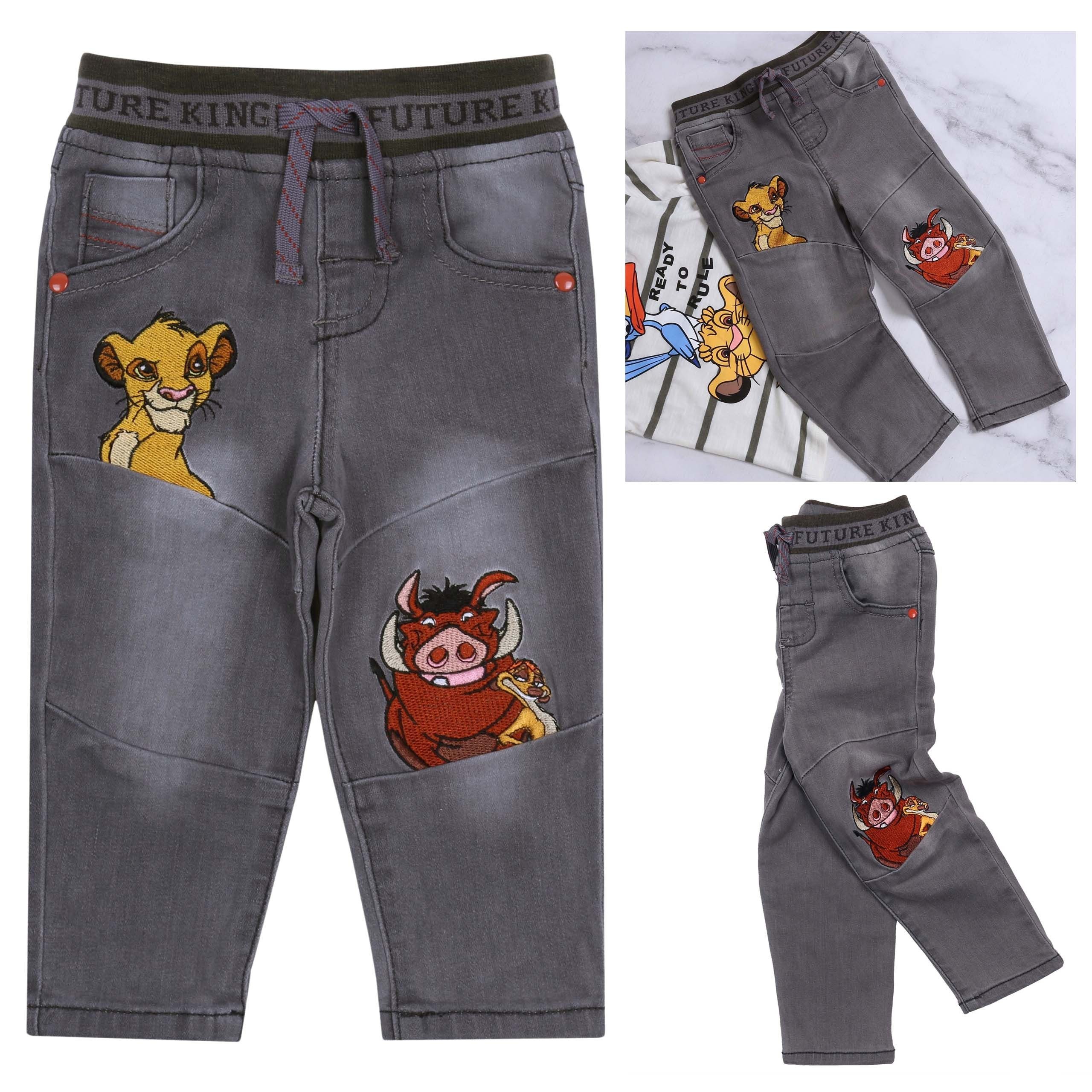 Sarcia.eu Lange Unterhose DISNEY Der König der Löwen, Kinderjeans, Gummiband, 0-3 Monate