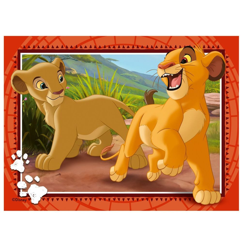 Ravensburger Puzzle Kinder Puzzle-Box 4 in 1 Ravensburger Disney König der günstig online kaufen