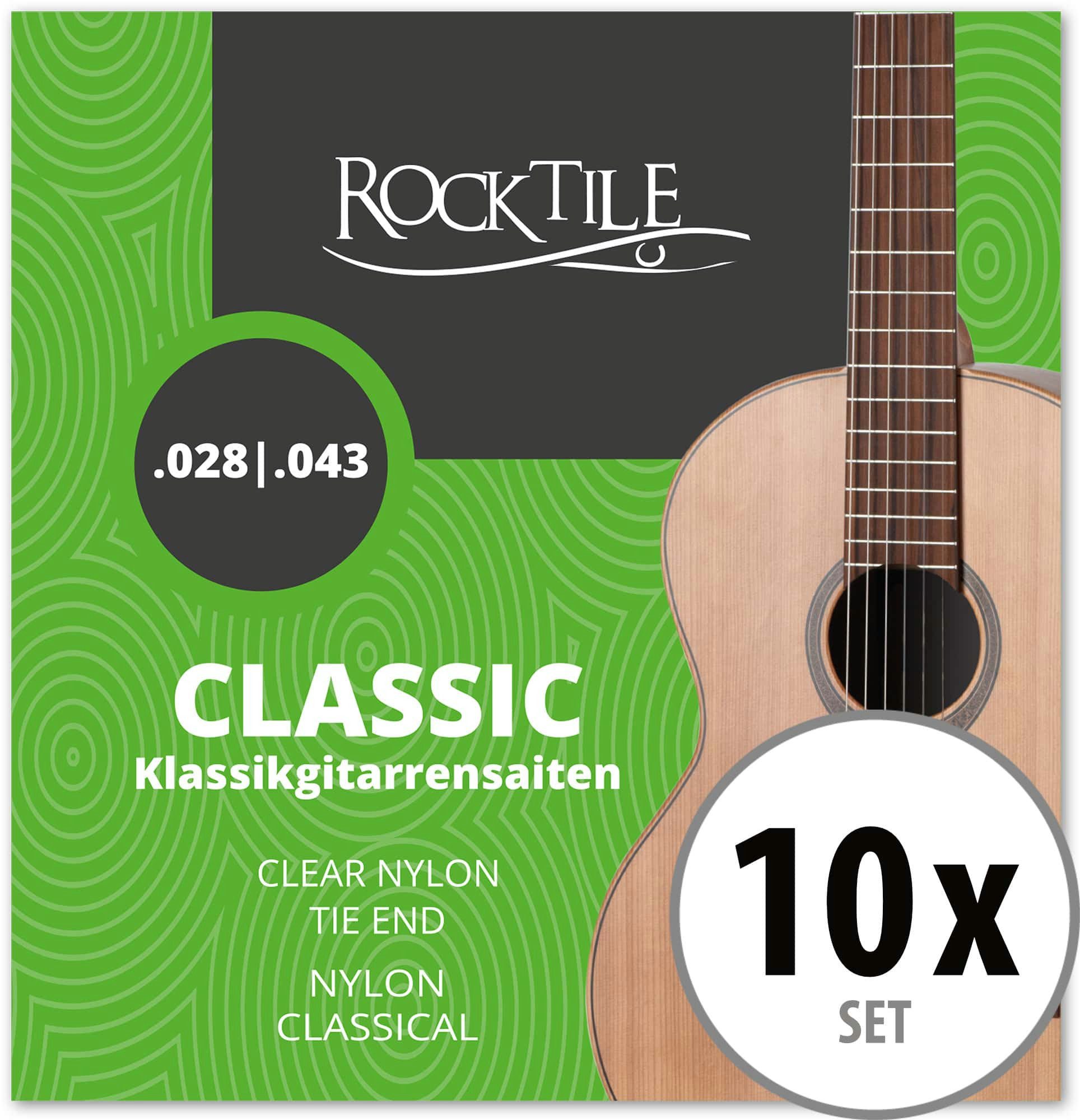 Saiten Rocktile Klassikgitarrensaiten Satz