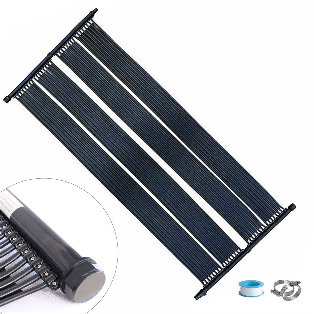 Melko Pool-Wärmepumpe Poolheizung Solarheizung 505x80CM Solarmatte Heizung Solarabsorber