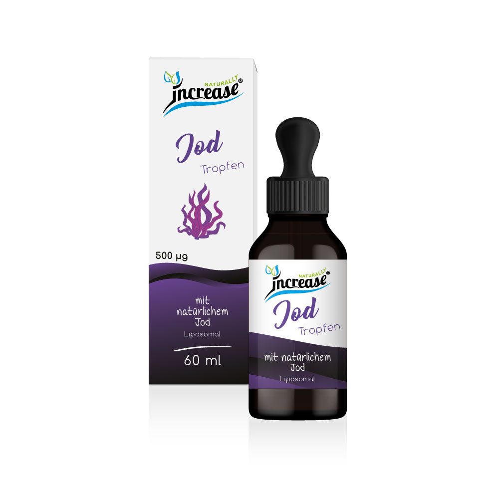 increase NATURALLY Liposomales Jod - 500µg pro Tag Tropfen, 60 ml