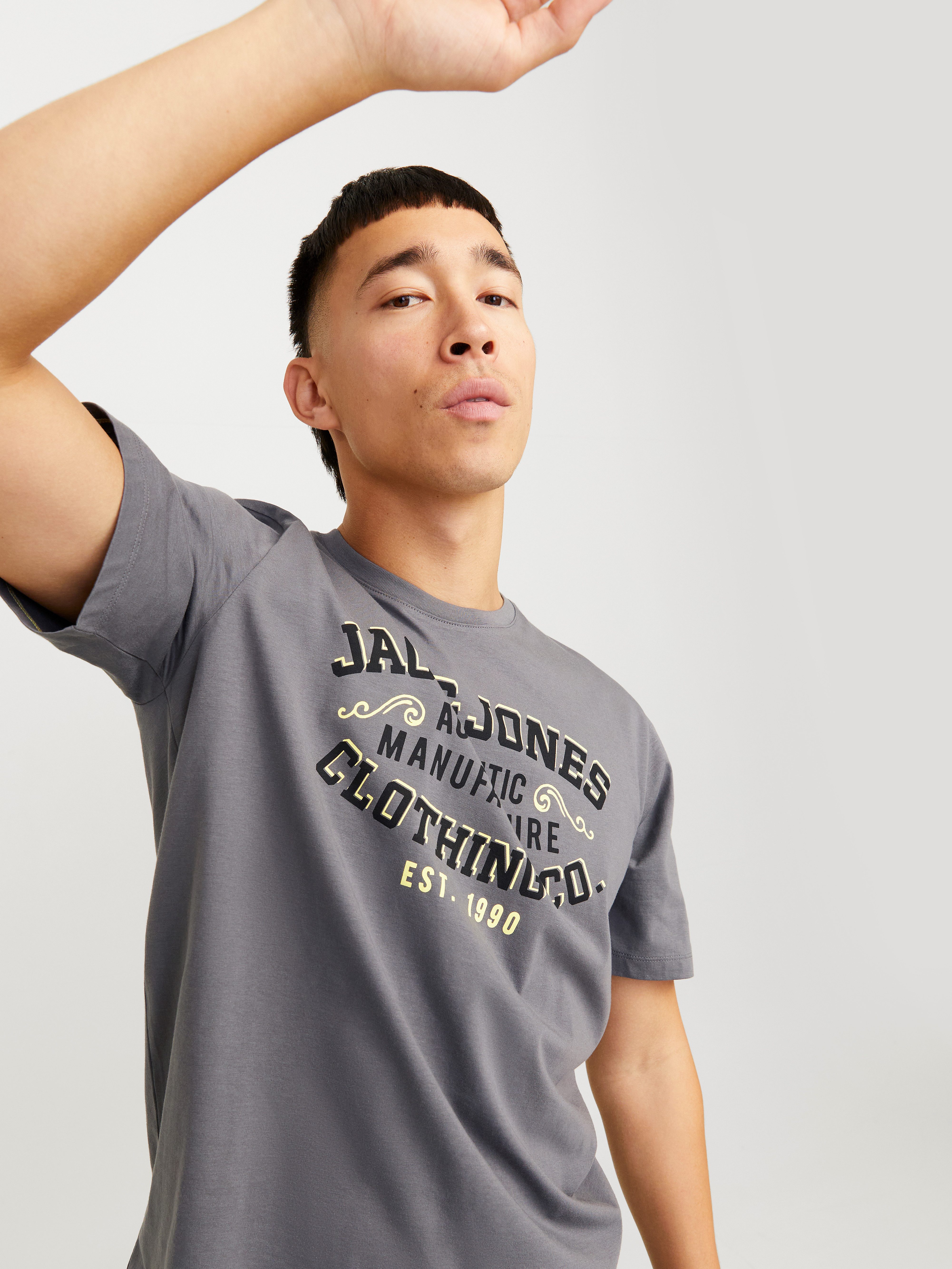 Jack & Jones Rundhalsshirt JJELOGO TEE günstig online kaufen