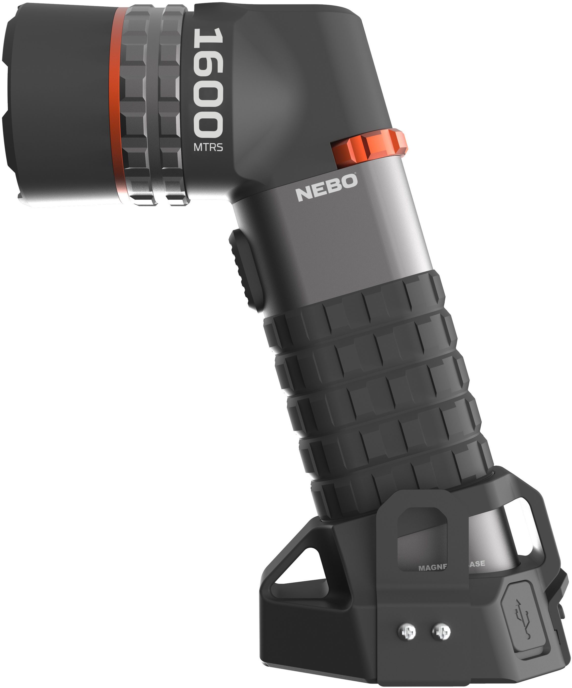 NEBO LED Taschenlampe Nebo LUXTREME SL100 (Set, 2-St., Taschenlampe inkl. Ladekabel), Leuchtet bis zu 1,6 km weit!