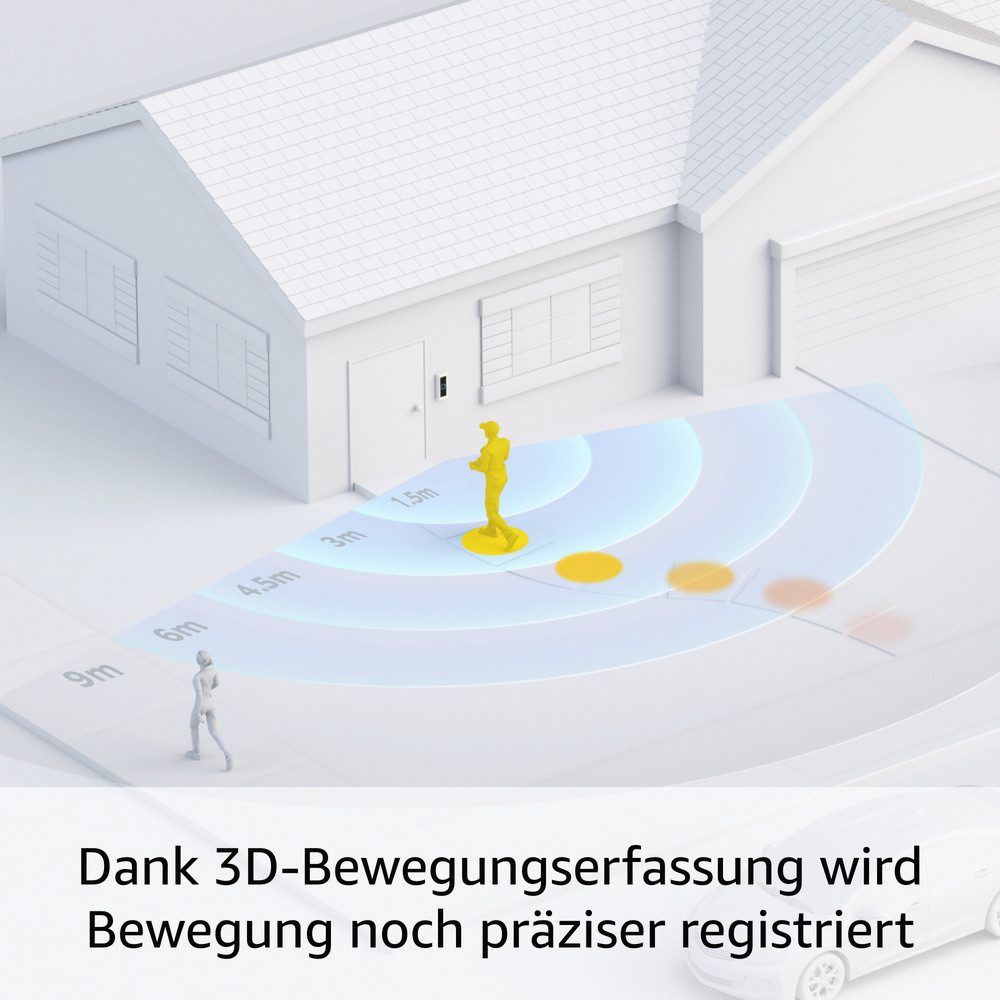 Ring Gegensprechanlage ring 8VRCPZ-0EU0 IP-Video-Türsprechanlage Video Doorbell Pro 2 WLAN Au