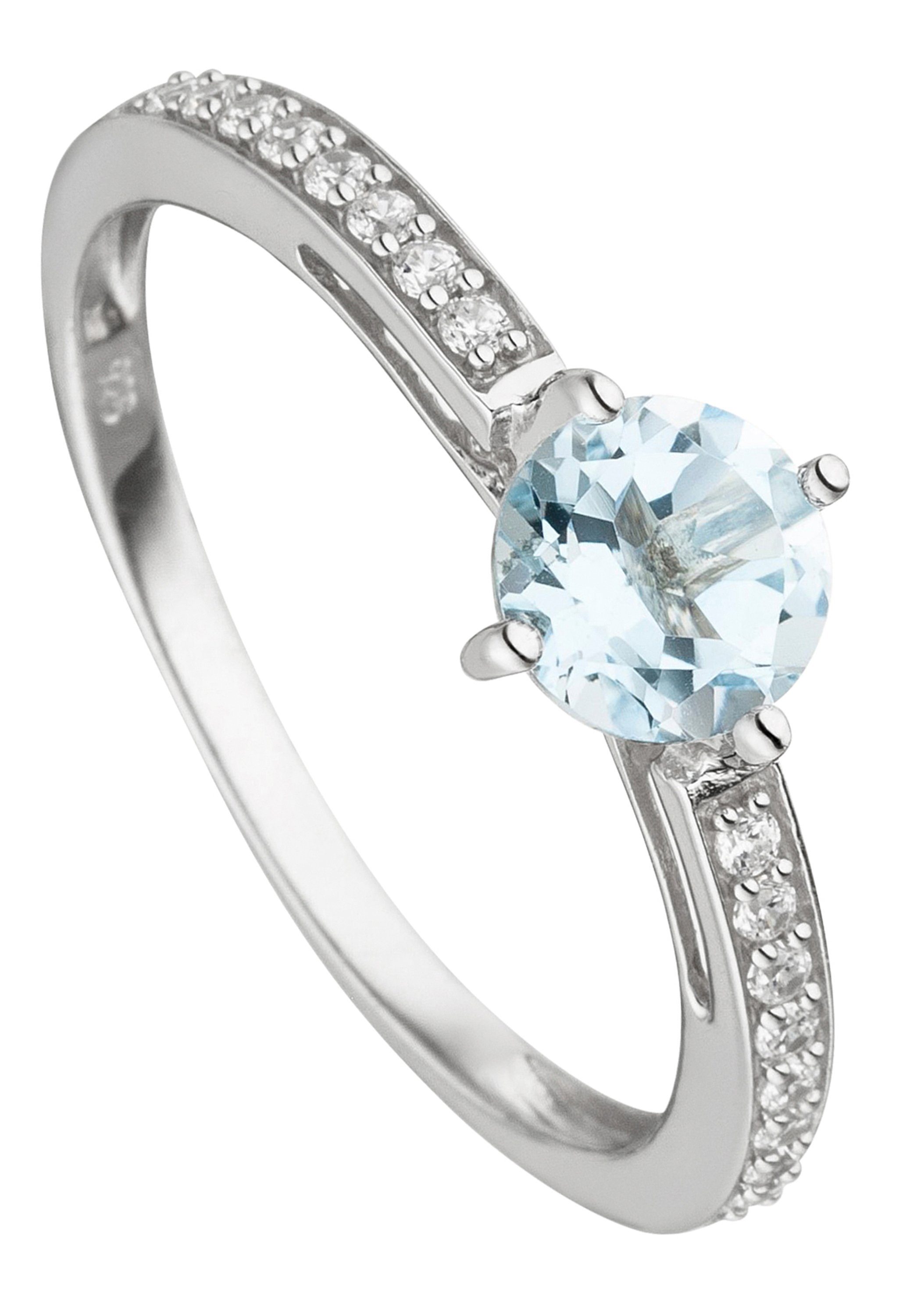 JOBO Fingerring Ring mit Blautopas und günstig online kaufen