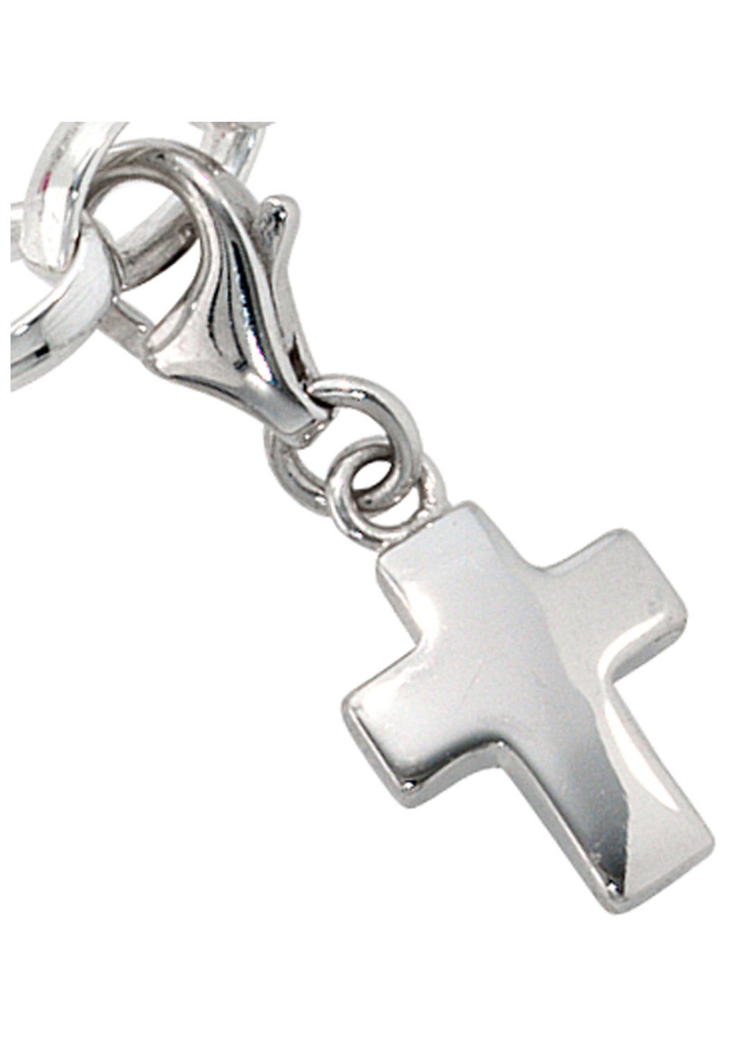 JOBO Charm Kreuz Kreuz, 925 Silber
