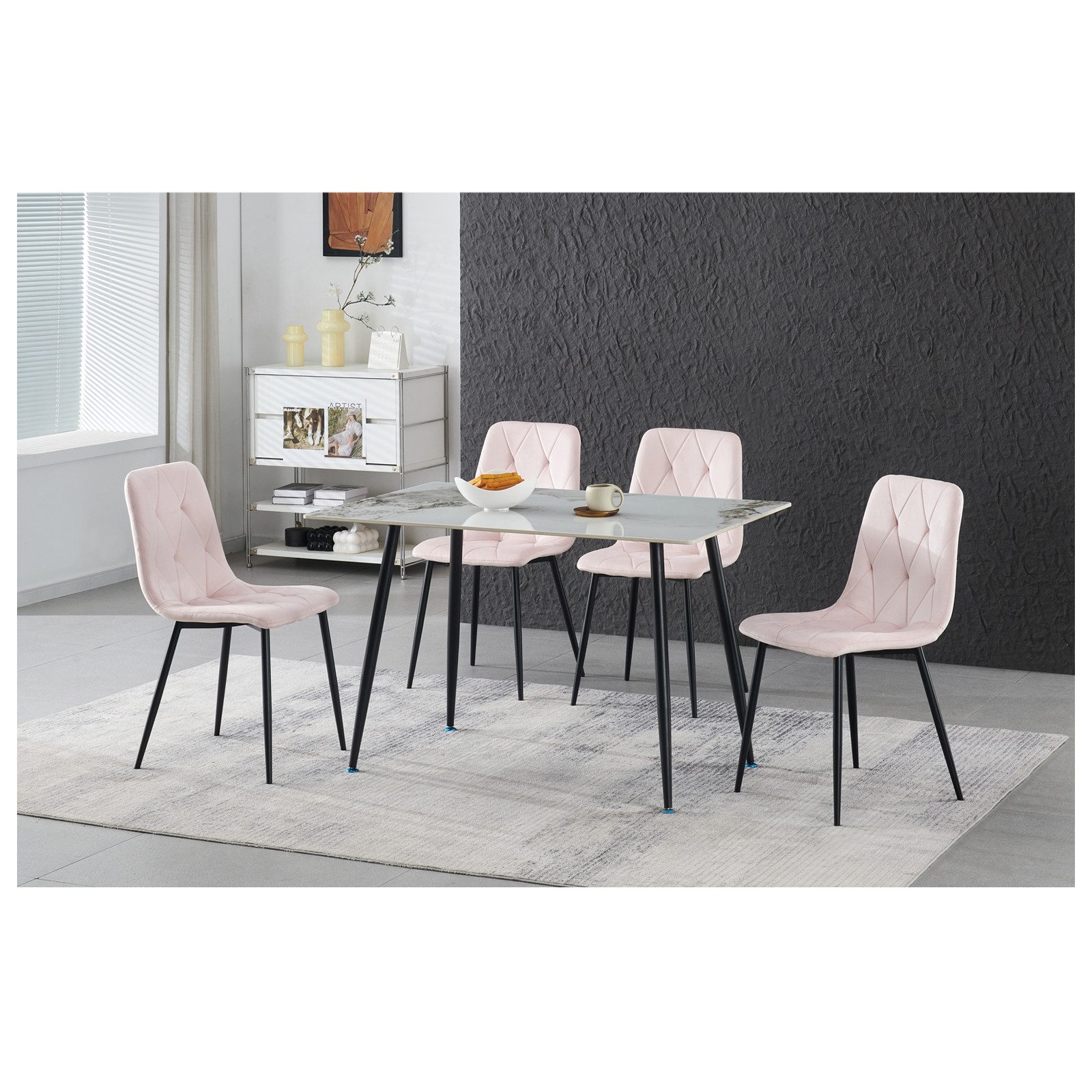 HTI-Living Esszimmerstuhl Stuhl Mesa Eco 2er-Set günstig online kaufen