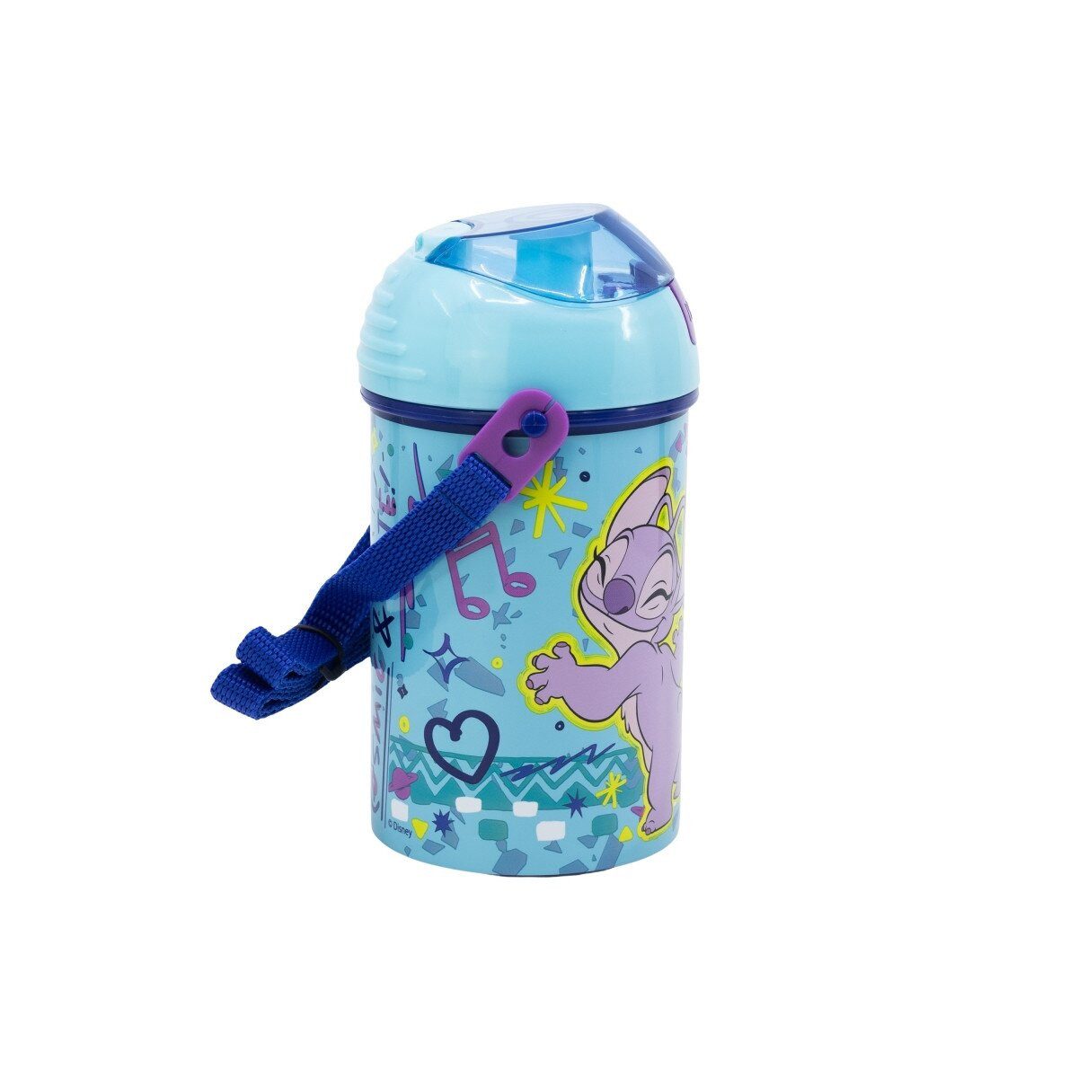 Lilo & Stitch Trinkflasche Disney Lilo und Stitch Dance Sportflasche, 450 ml