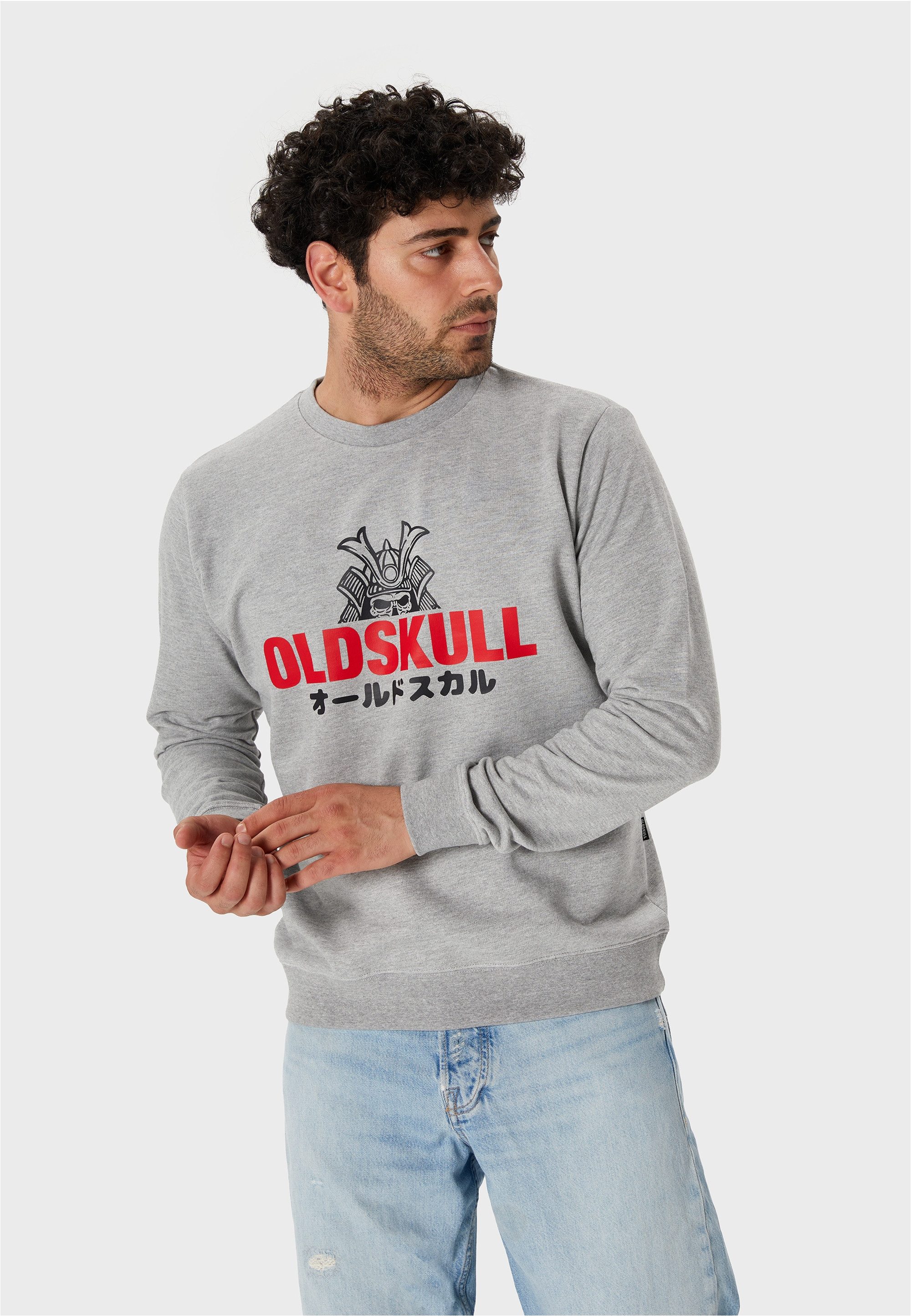 Oldskull Sweatshirt (1-tlg) mit einzigartigem Oldskull-Print günstig online kaufen
