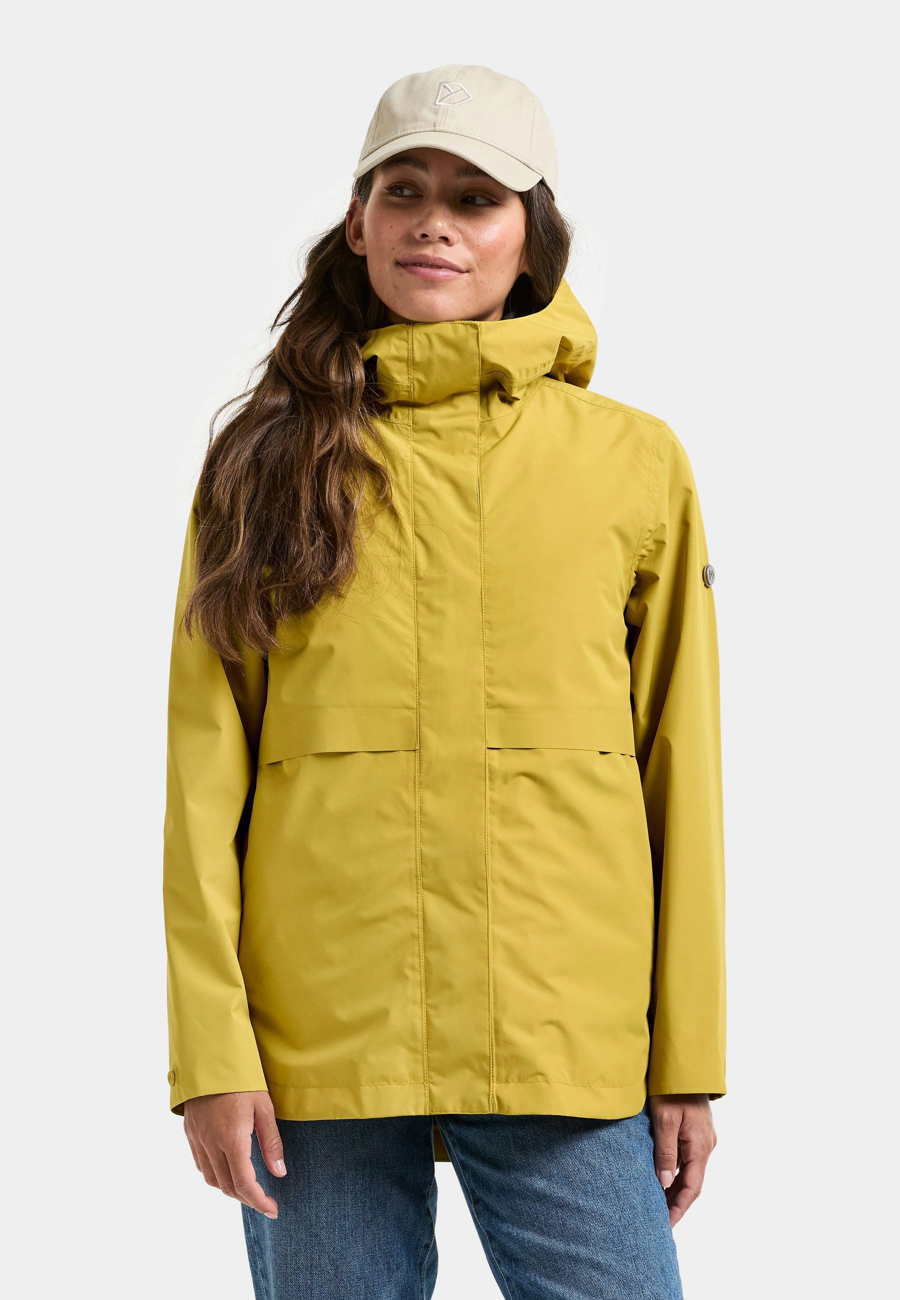 Didriksons Allwetterjacke Damen Übergangsjacke Regenjacke Wasserdicht ELSA mit Kapuze mit Taschen