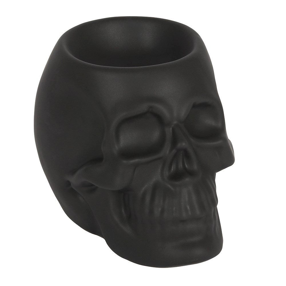Something Different Duftlampe Totenkopf-Duftlampe Anthrazit – 13 cm Skull Wachbrenner Gothic, Totenkopf-Duftlampe Anthrazit – 13 cm Skull Wachbrenner Gothic