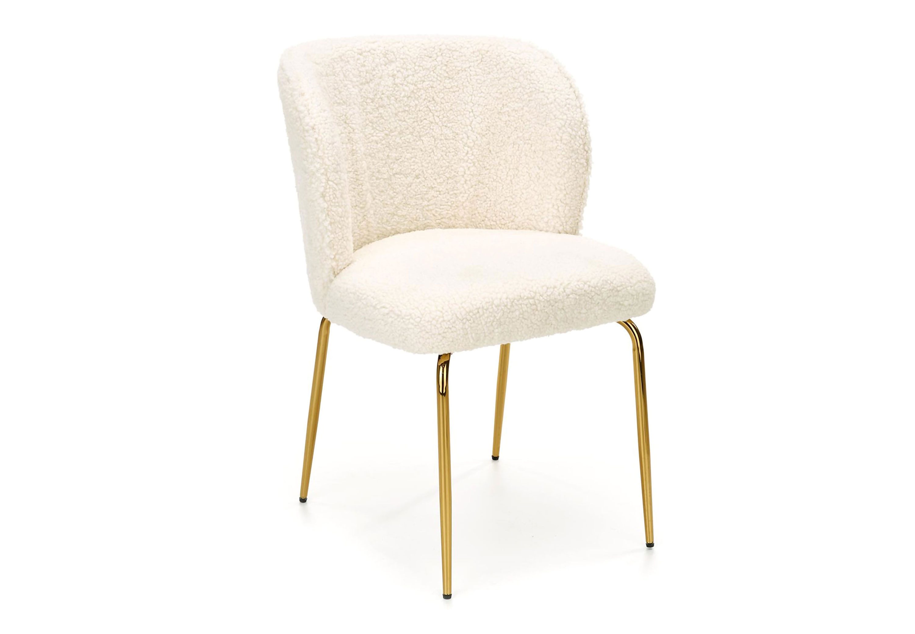 Lookway Polsterstuhl LOVI mit goldfarbenen Beinen