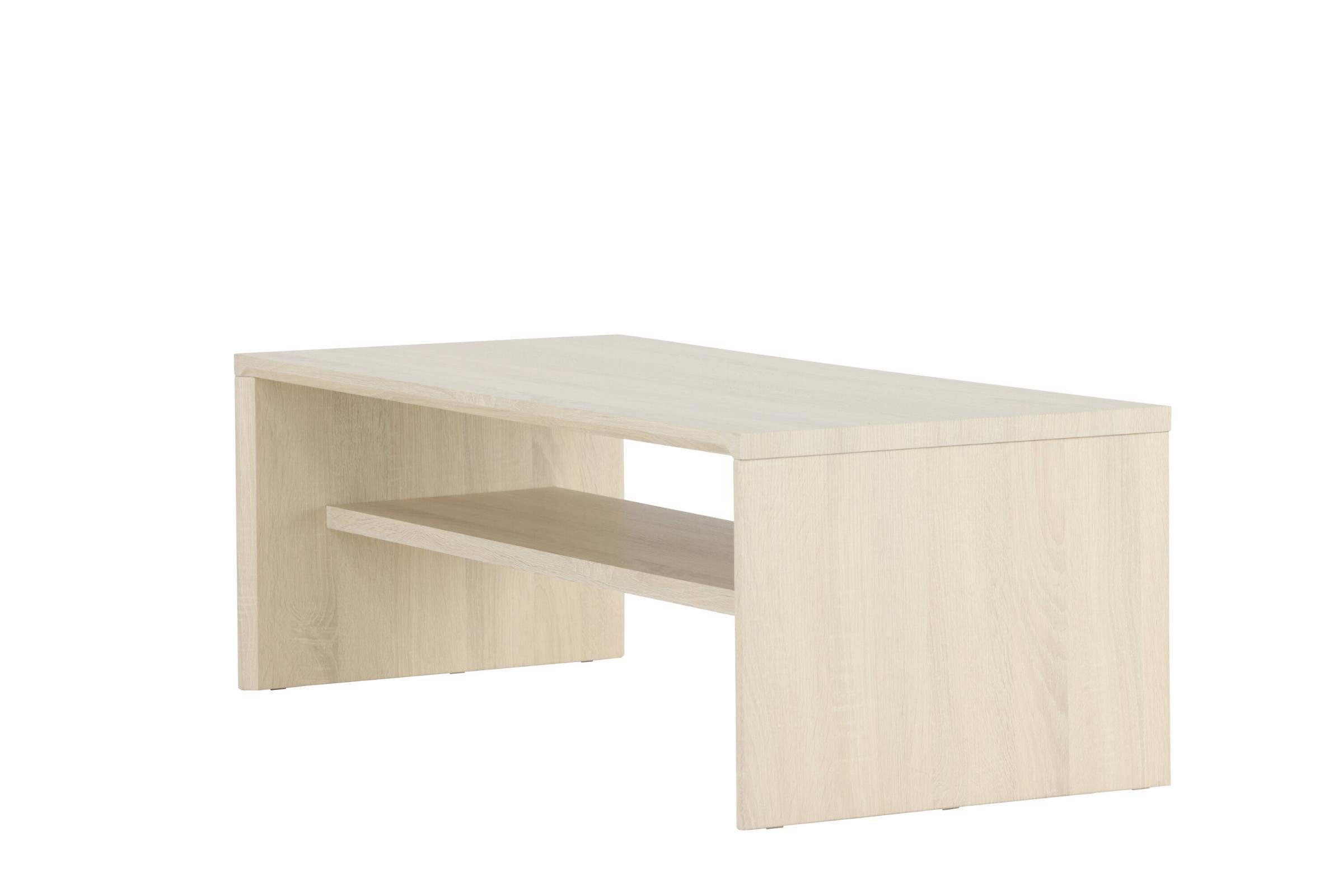 Venture Home Couchtisch Telemarket Couchtisch 1 Regalboden Whitewash. (1-St)