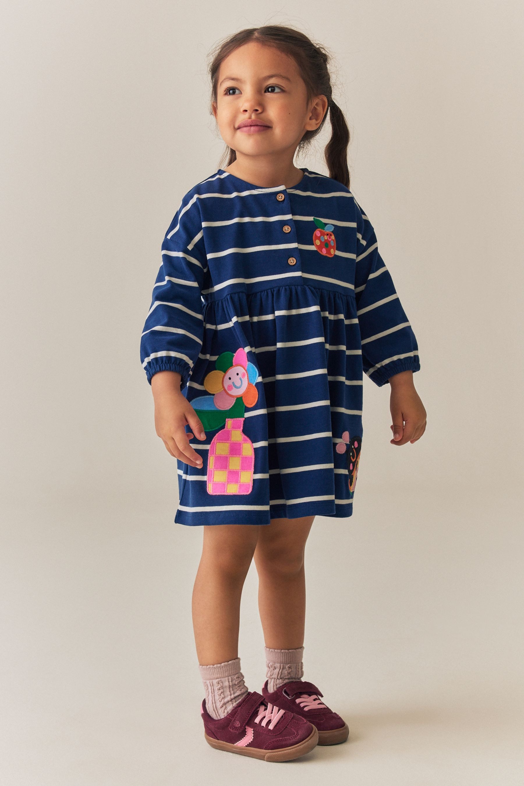 Next Jerseykleid Langärmeliges Jerseykleid (1-tlg)