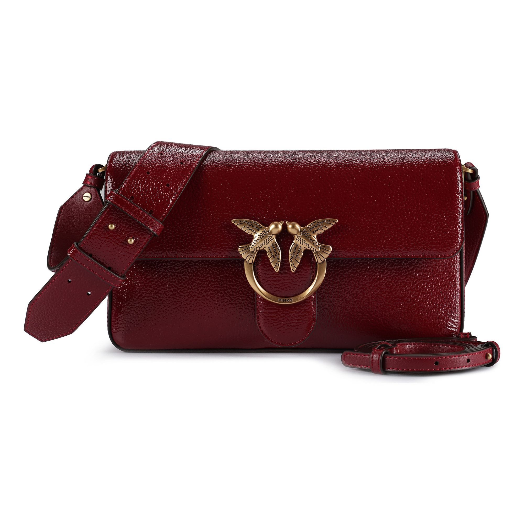 PINKO Schultertasche Love One, Leder