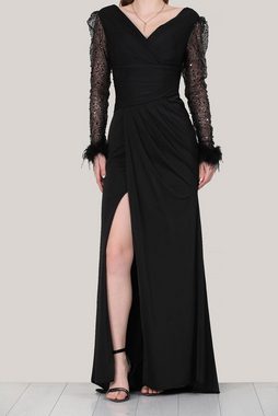 Modabout Abendkleid Langes Maxikleid Sommerkleid für Damen - NELB0588D5221SYH (1-tlg)