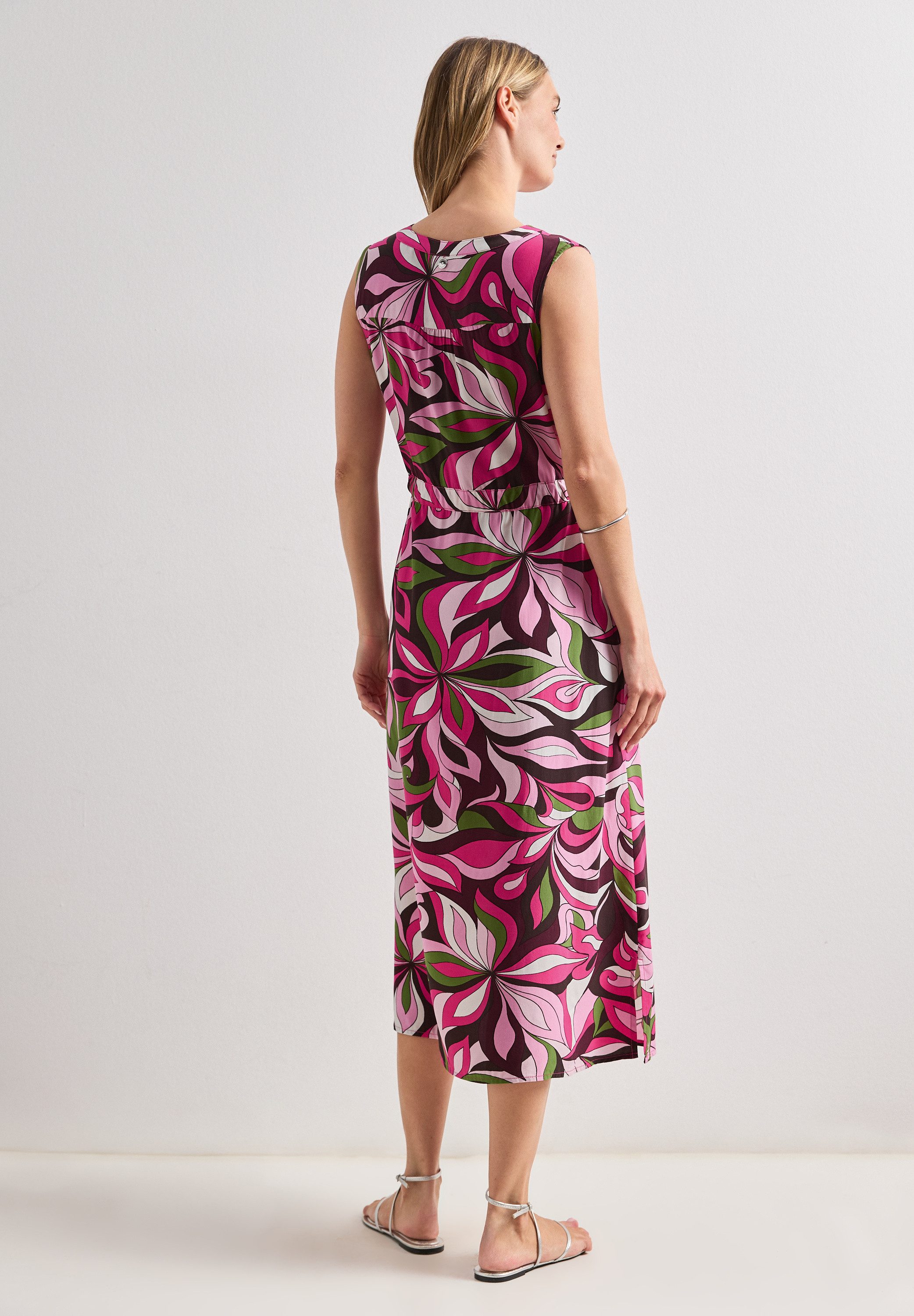 STREET ONE Midikleid aus Viskose