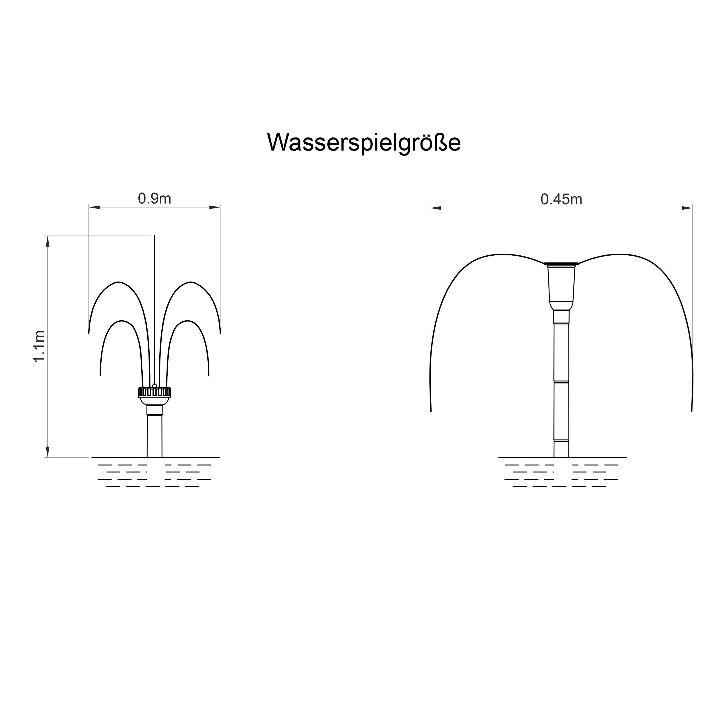 esotec Teichfilter 25/1250 Solar Unterwasserfilter-Set Pumpe 1250l/h Modul 25Wp 100903 (Komplettset)