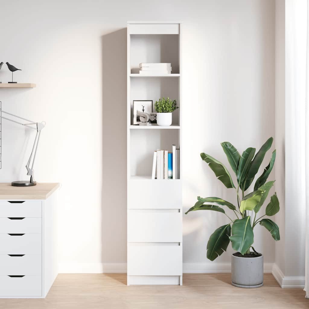 vidaXL Highboard Highboard Weiß 37,5x35x180 cm günstig online kaufen